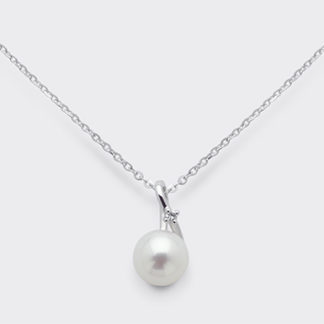 collana Mikiko perle e diamante md0957o4fabi060
